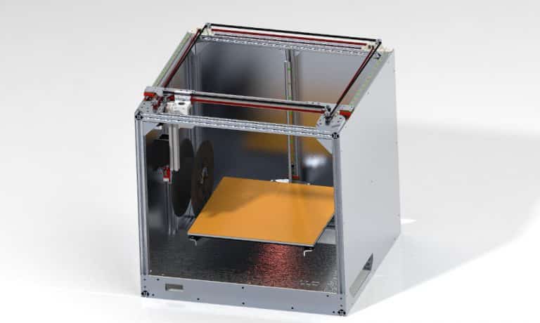 diy 3d printer render corexy