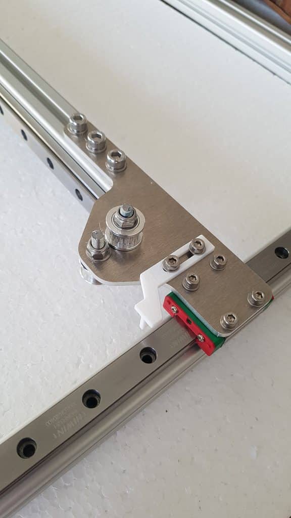 xy gantry mount with linear rail block MGN12C