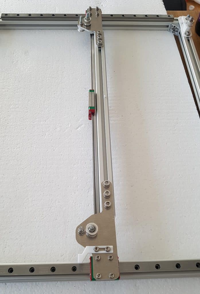 XY gantry full view without belt