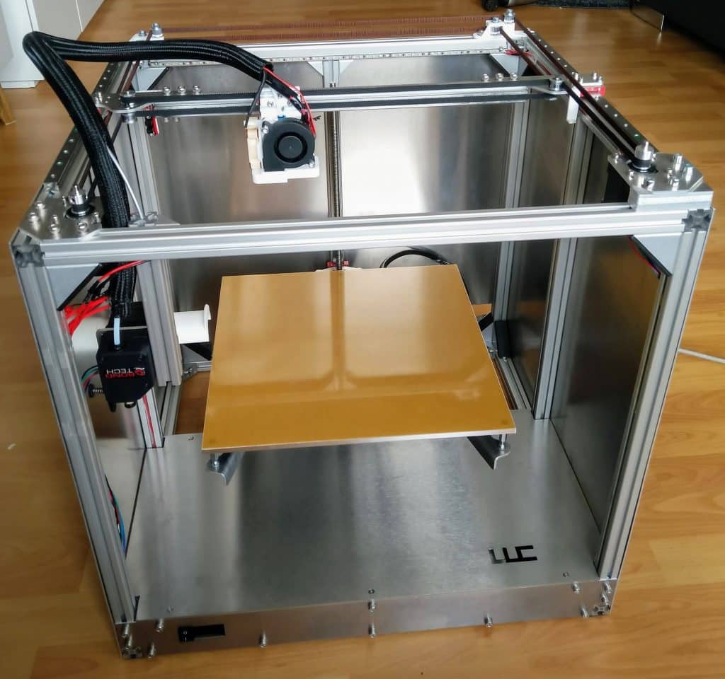 fully assembled FFF corexy printer with metal frame