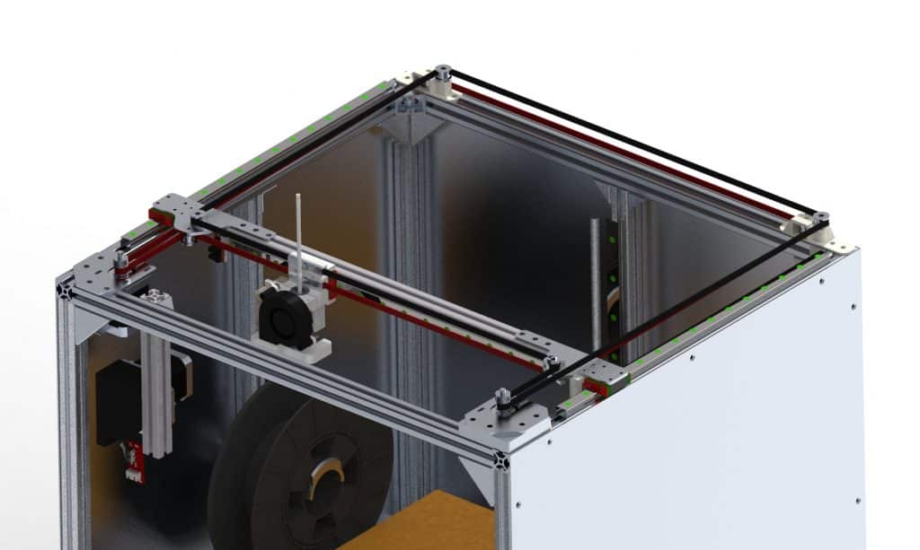 corexy gantry with linear rails