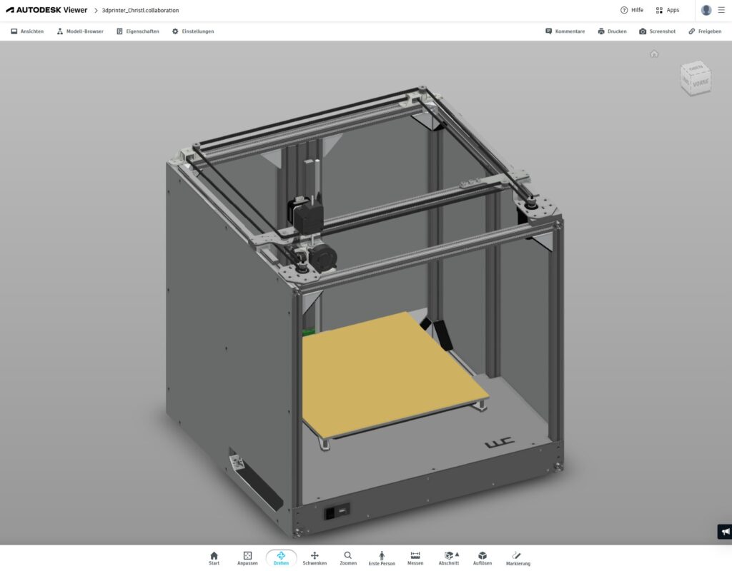 Link to 3d model of my CoreXY build