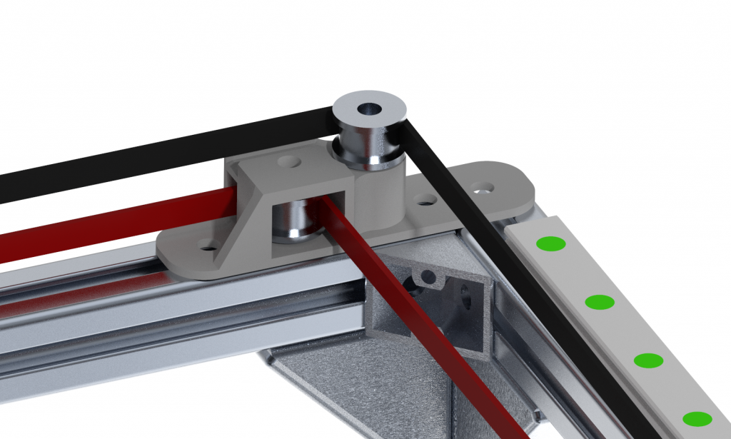 3D printed idler mount