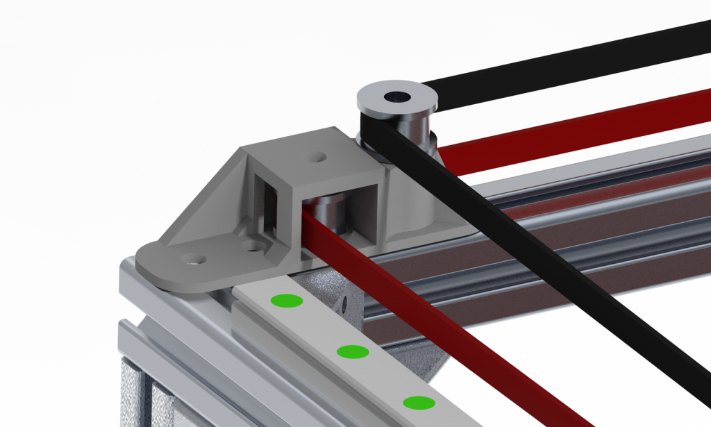 left idler mount for 3d printer