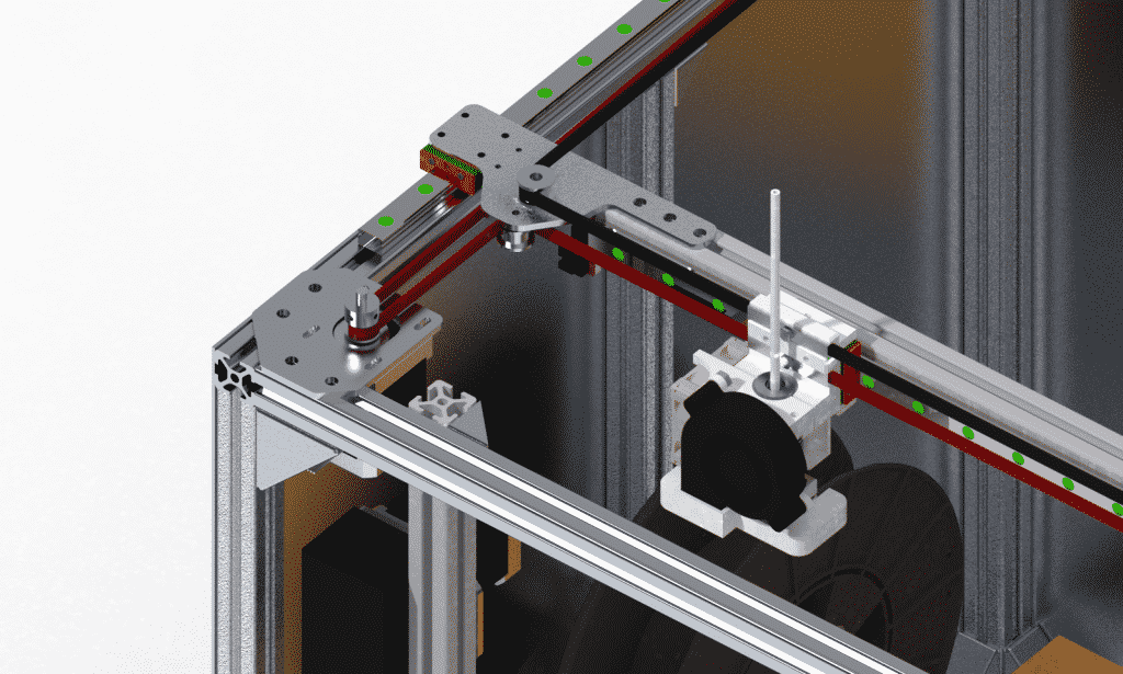 xy gantry of 3d printer