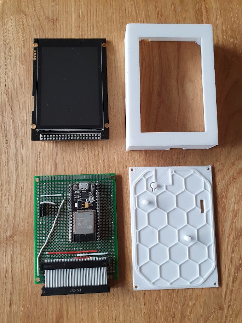 RepPanel board and 3d printed case